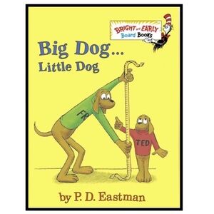 BUNDLE & SAVE🎉 Big Dog…..Little Dog Board Book by PD Eastman